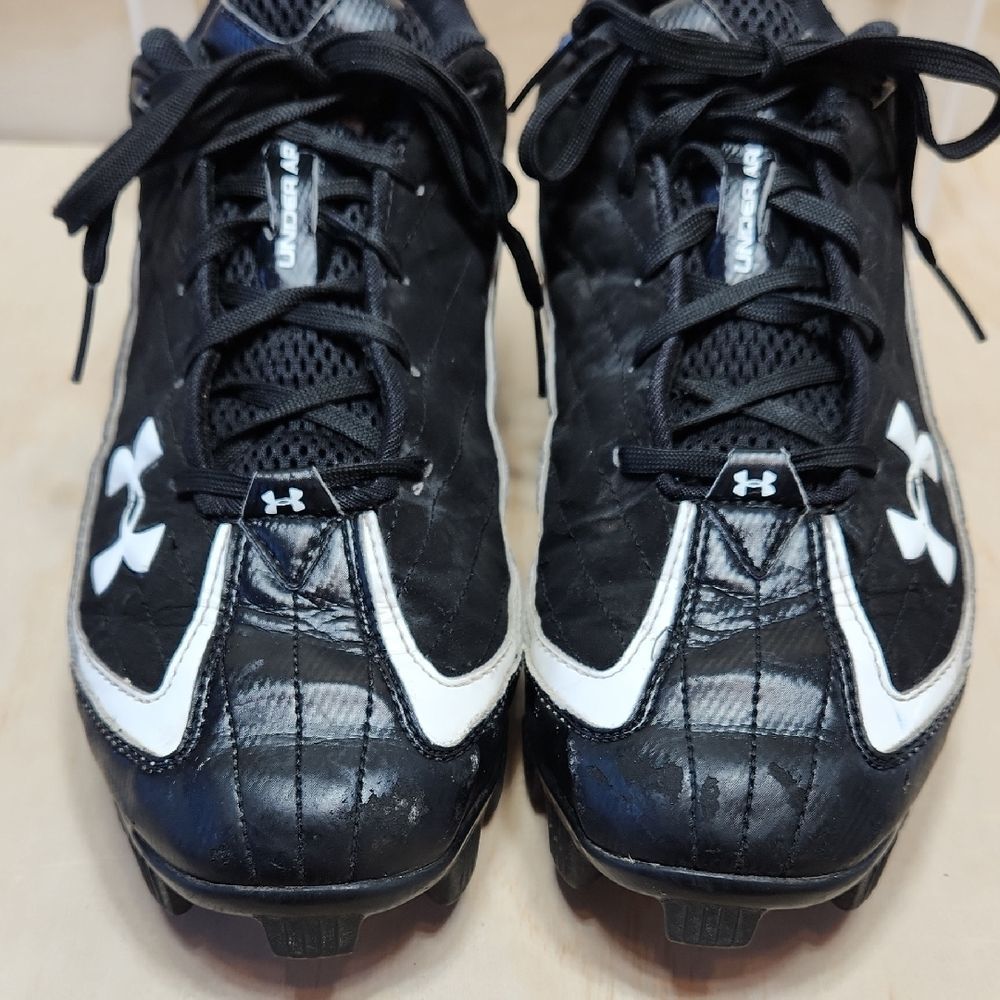 Under Armour Leadoff Black Baseball Softball Cleats Men 11.5 Athletic Shoes - Picture 4 of 7